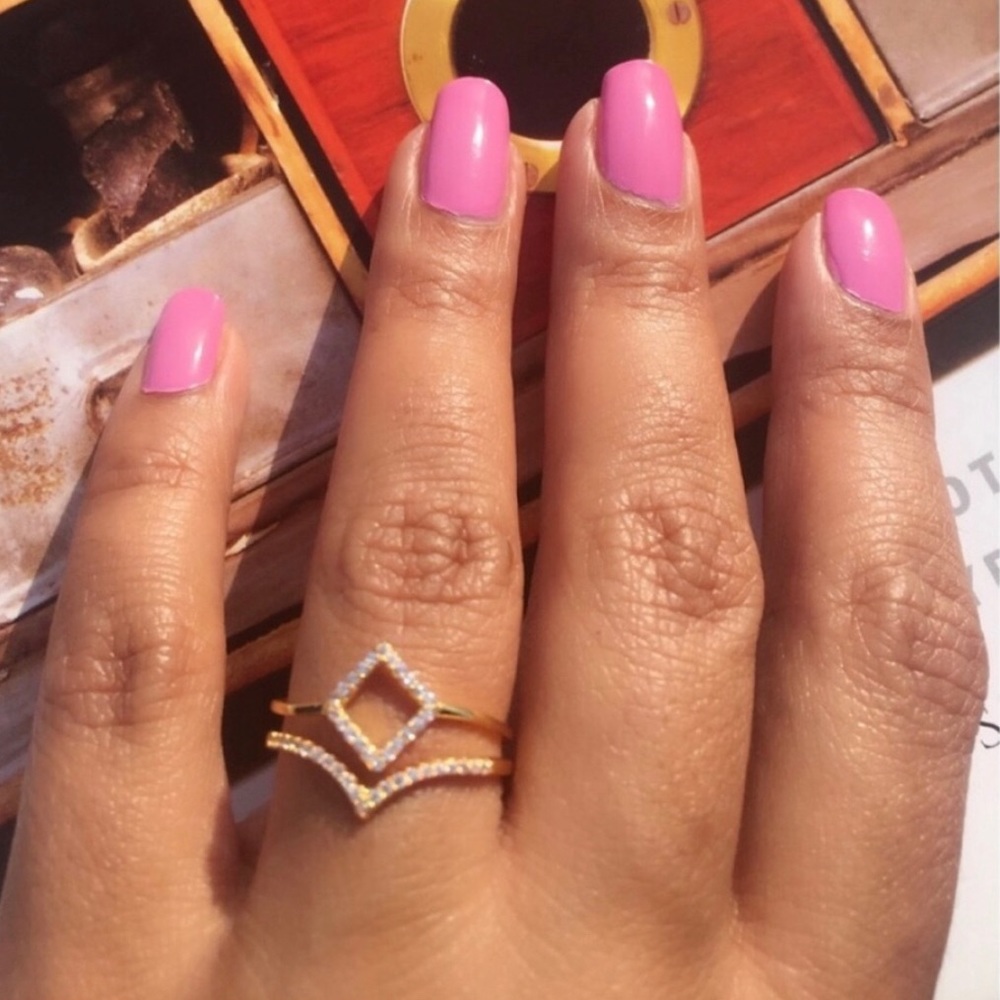 Stackable Rings 925 Sterling Silver Base 18KGP